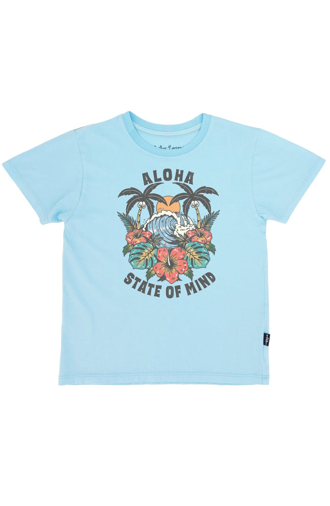 Feather 4 Arrow - Crystal Blue Aloha State of Mind Vintage Tee