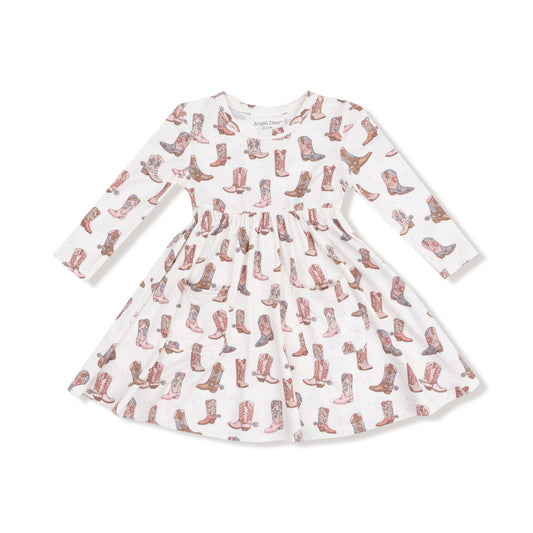 Future Cowgirl Twirly L/S Dress
