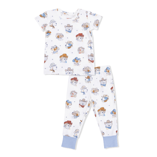 Cowdogs Short Sleeve Loungewear Set