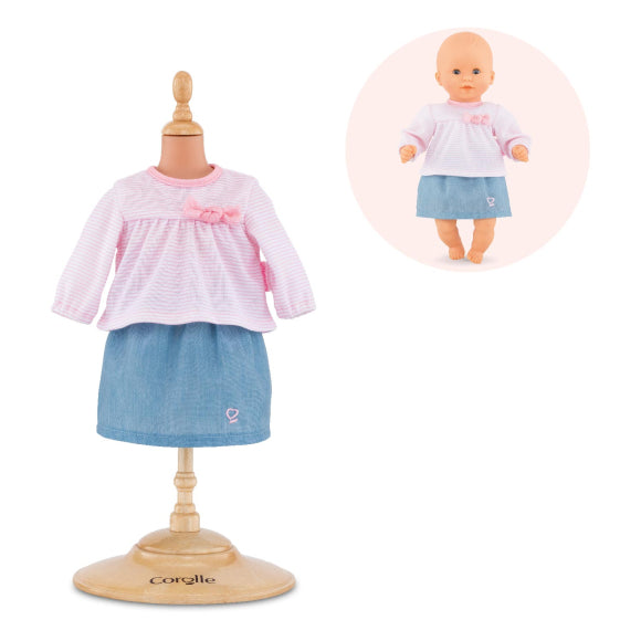 Corolle - Top & Skirt for 12-inch baby doll