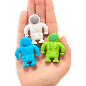 ooly - Astronaut Erasers - Set of 3