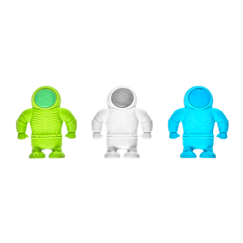 ooly - Astronaut Erasers - Set of 3