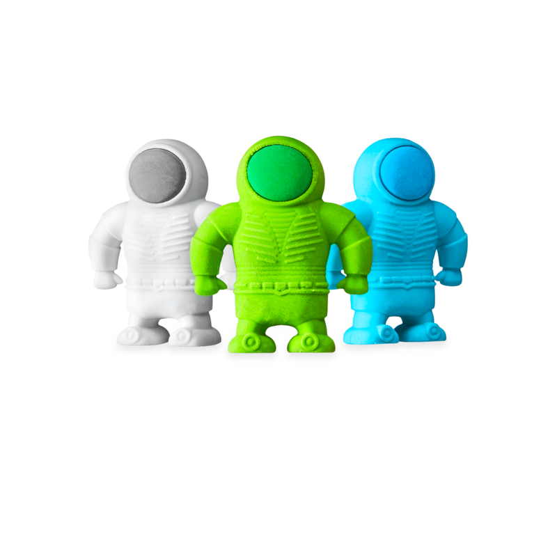 ooly - Astronaut Erasers - Set of 3