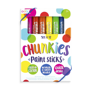 ooly - 12 pack Chunkies Paint Sticks