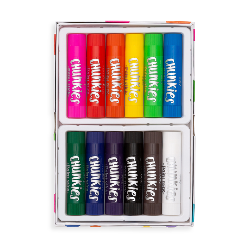 ooly - 12 pack Chunkies Paint Sticks