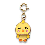 Charm It!- Gold Swivel Chick Charm