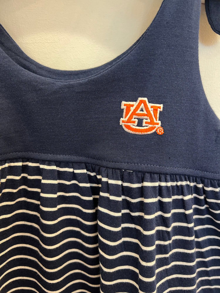 Auburn Navy Stripe Sundress