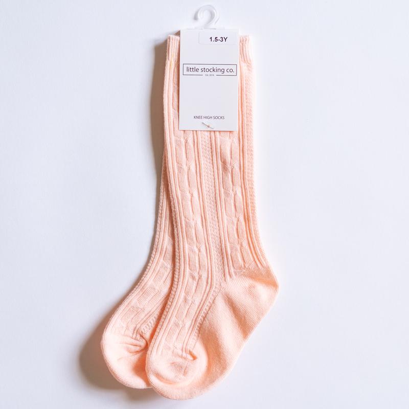 Little Stocking Co. - Peach Blossom Knee Highs