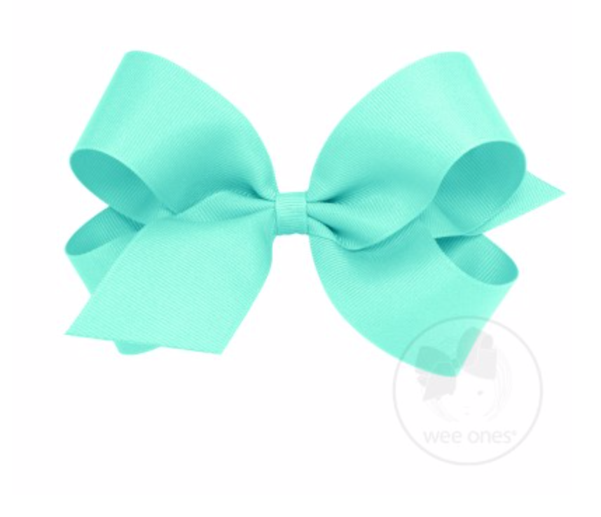 
            
                Load image into Gallery viewer, Wee Ones - Large Classic Grosgrain Hair Bow (Plain Wrap)
            
        