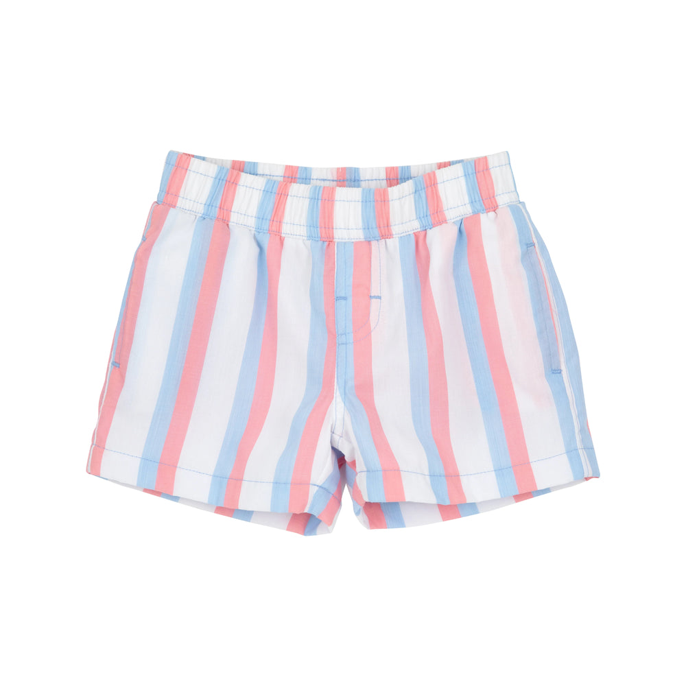 The Beaufort Bonnet Company - New River Nautical Stripe Sheffield Shorts