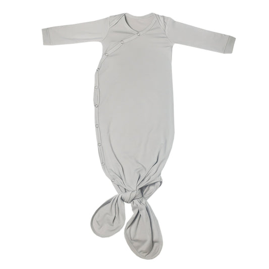 Copper Pearl - Newborn Knotted Gown - Stone