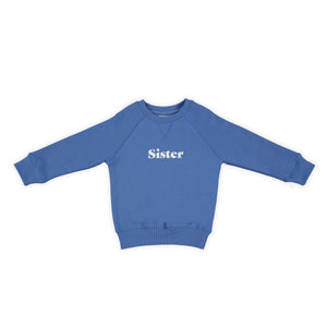 Bob & Blossom- Sailor Blue Sister Sweatshirt