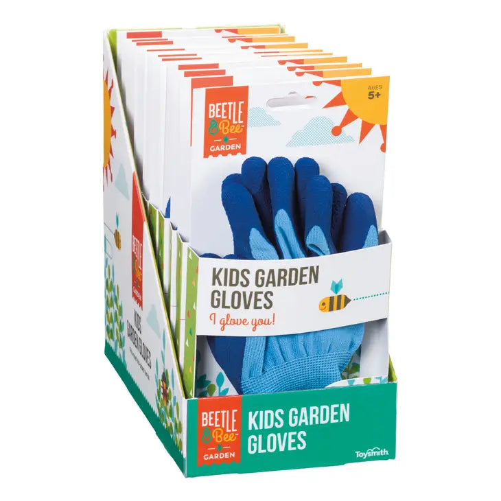 Toysmith - Beetle & Bee Kids Garden Gloves