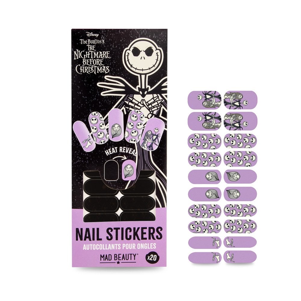 Mad Beauty - Nightmare Before Christmas Nail Stickers