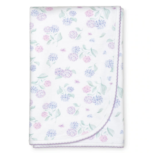 Lavender Bow - Hydrangea Blanket