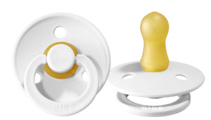 BIBS Pacifier - 2 pack original - White/White