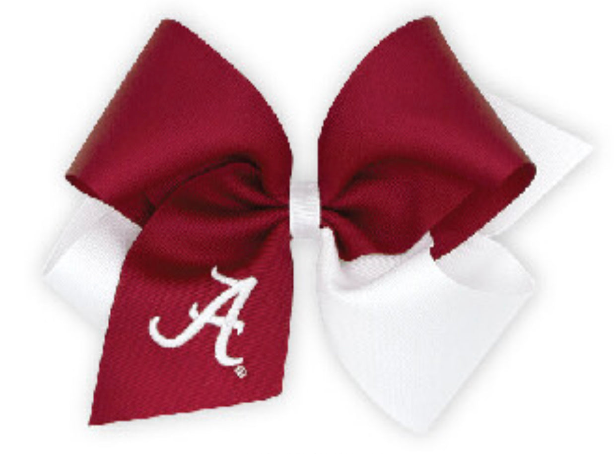 Wee Ones - Embroidered Team Bow (multiple options)