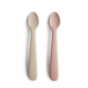 mushie - Silicone Feeding Spoons 2-Pack
