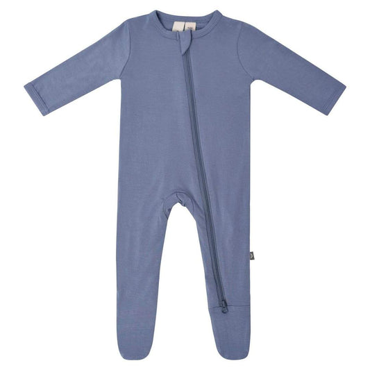 Kyte Baby - Zippered Footie - Slate