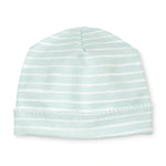 Lavender Bow - Sage Stripe Hat